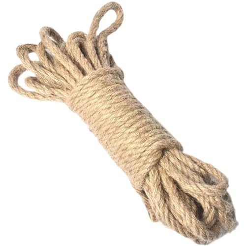 YBAAKZIIR Natürliches Vintage-Juteseil Schnurrolle Geflochte Kordel, Dicke Schnur, Starke natürliche Jute for den Garten von Tomaten(1mm 100meters) von YBAAKZIIR