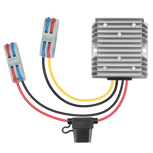 YBBOTT Step down dc-dc wandler 24V/48V/60V/72V auf 24V 20A 480W Spannungsstabilisator Spannungsregler 30V-90V zu 24V Spannungswandler Spannungsbegrenzer Buck Coverter Spannungs wandler von YBBOTT