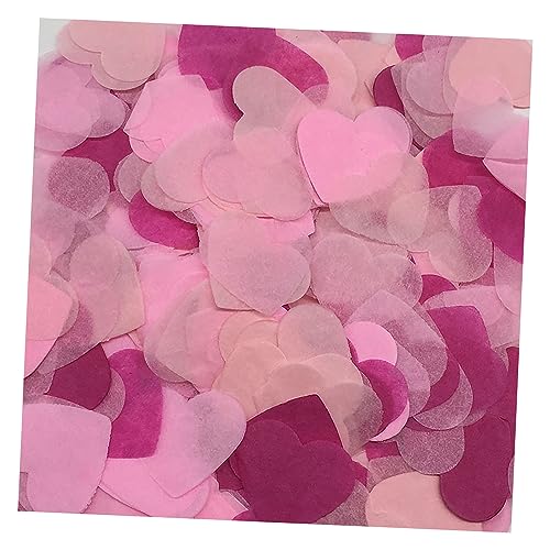 40 g 4000 Stück 2,5 cm rosa Seidenherzen Konfetti rotes Herz Papier Konfetti für Valentinstag Hochzeit Geburtstag Party Dekoration von YCYUYK