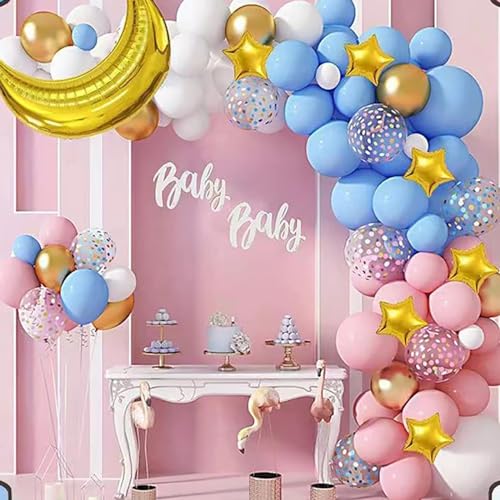 Geburtstagsparty-Zubehör, Dekorationen – Partyzubehör "Happy Birthday", Luftballon-Girlande-Set, Vroom Birthday, Farbe 8 von YCYUYK