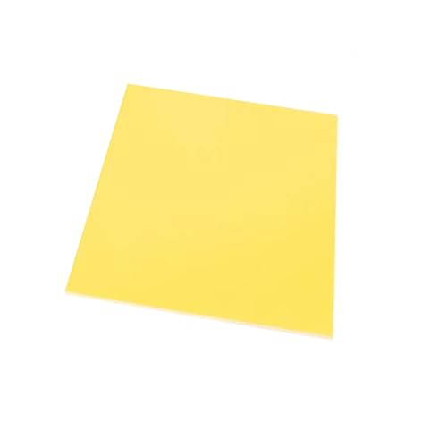 Epoxidharz-Platte, 3240 FR-4 Harzplatte, Glasfaser, Dicke 1 mm, for antistatische FR4-Glasfaserplatte, gelbe Epoxidplatte/500 mm x 300 mm(300Mm*300Mm) von YDHSIKK