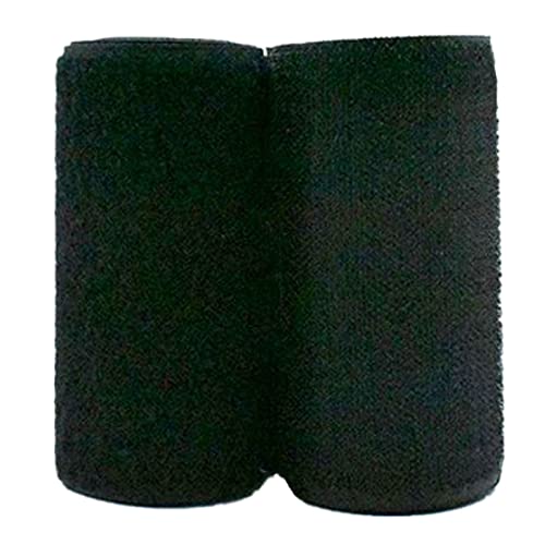 Gewebe Nähen 100 mm breites Klettband, Nähstoffband, for Aufnähen von Klettgewebe, nicht klebend, for Reparieren von Kleidung, Säumen(Black,100MM x 10Yard) von YDHSIKK