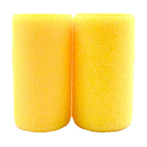 Gewebe Nähen 100 mm breites Klettband, Nähstoffband, for Aufnähen von Klettgewebe, nicht klebend, for Reparieren von Kleidung, Säumen(Yellow,100MM x 10Yard) von YDHSIKK