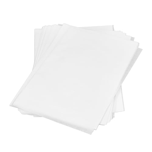 250 Blatt Transparentpapier, weißes, durchscheinendes Musterpapier, weißes, durchscheinendes Papier, Zeichenpapier für künstlerische Aktivitäten wie Nachzeichnen, Skizzieren (A5) von YDRCESMI