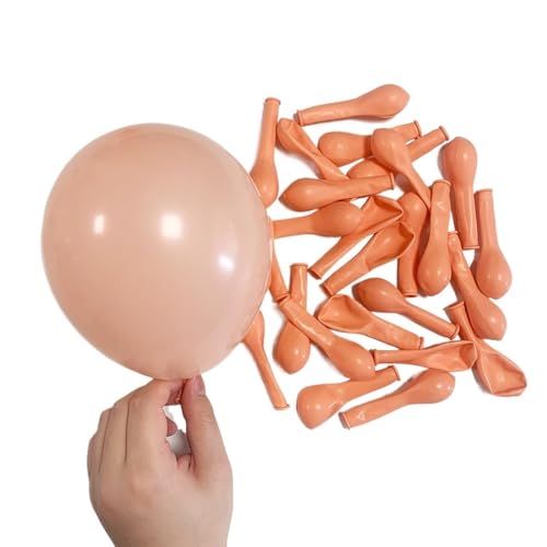 YDYAENIO 10/20/30 Stück Retro grüne Luftballons braun Haut Sand weiß Helium Ballon Party Hochzeit(10inch,COLOR12_20PCS) von YDYAENIO