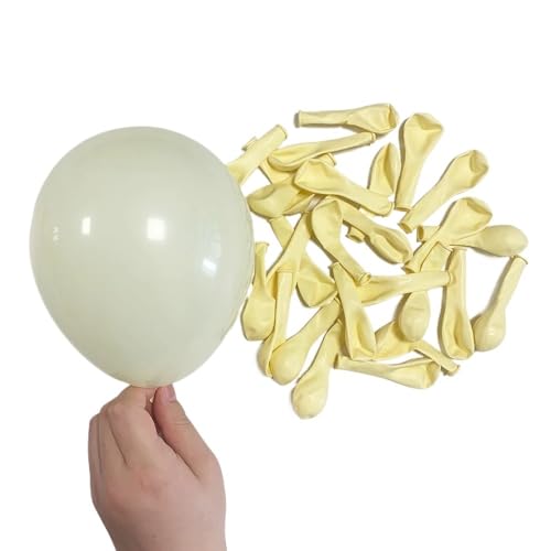 YDYAENIO 10/20/30 Stück Retro grüne Luftballons braun Haut Sand weiß Helium Ballon Party Hochzeit(10inch,COLOR8_10PCS) von YDYAENIO