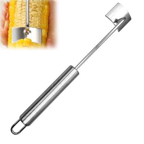 YEJAHY Maisschäler, Maiskolben Schäler, Mais Magic Remover, Mais Peeler, Stainless Steel Corn Stripping Tool, Küchenhelfer, Gemüseschäler für Küche Salat BBQ von YEJAHY