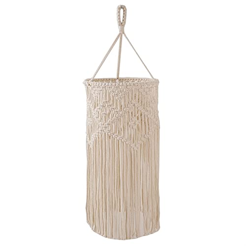 YELEMEABHB Strick-Lampen-Schirm-Deckenlicht-Schatten-Anschluss, Boho hängende Anhängerlicht for Wohnzimmer, Schlafzimmer und Badezimmer Lampenschirm von YELEMEABHB