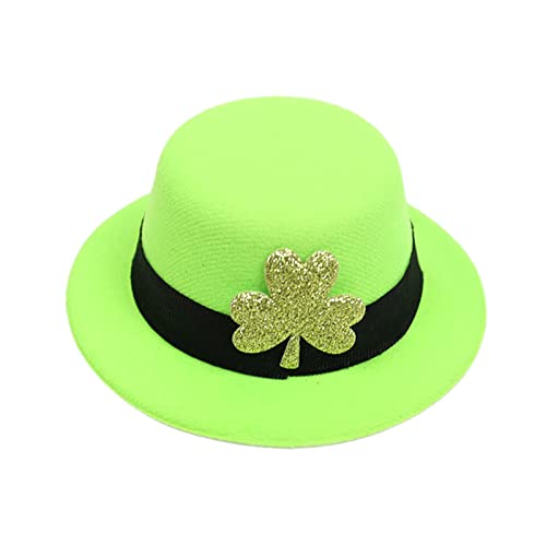 YENVWG Patrick's Day Kopfschmuck Dekorative Haarnadel Party Hut Haarspange von YENVWG