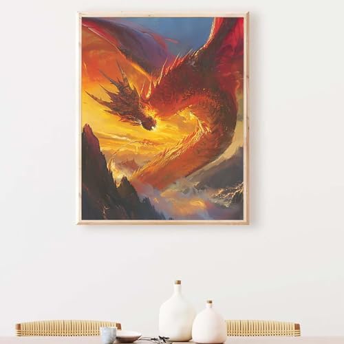 Diamond Painting Erwachsene Abstrakt Diamond Painting Zubehör Rot, DIY Runden Steine Mosaikherstellung Basteln Erwachsene Anfänger Set für Heim Schlafzimmer Wohnzimmer, Geschenke 50 x 65 cm PJY9 O-4 Diamond Painting Erwachsene Abstrakt Diamond Painting Zubehör Rot, DIY Runden Steine Mosaikherstellung Basteln Erwachsene Anfänger Set für Heim Schlafzimmer Wohnzimmer, Geschenke 50 x 65 cm PJY9 O-4 von YEYUMEOZ