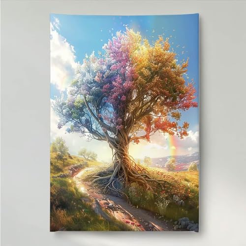 YEYUMEOZ Diamond Painting Baum Himmel Diamant Painting Bilder Kit für Kinder Erwachsene, DIY Crystal Strass Stickerei Diamant Malerei Kit, Home Büro Wall Dekoration Wanddeko 30 x 40 cm PjY6754 0-N YEYUMEOZ Diamond Painting Baum Himmel Diamant Painting Bilder Kit für Kinder Erwachsene, DIY Crystal Strass Stickerei Diamant Malerei Kit, Home Büro Wall Dekoration Wanddeko 30 x 40 cm PjY6754 0-N von YEYUMEOZ