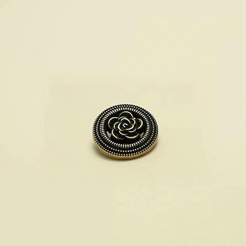 10 Stück/Los Neue Metallknöpfe Retro Kupfermantel Nähen für Herren- und Damenbekleidung Dekoration Knopfzubehör-10 Stück S11-25mm 10 Stück/Los Neue Metallknöpfe Retro Kupfermantel Nähen für Herren- und Damenbekleidung Dekoration Knopfzubehör-10 Stück S11-25mm von YFSHC