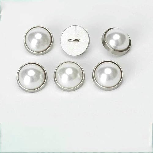 10 Stück 11 mm runde Perlmuttknöpfe für Kleidung, Hemden, Pullover, Strickjacken, Blusen, Luxus-Metallknopf DIY Nähzubehör-7 10 Stück 11 mm runde Perlmuttknöpfe für Kleidung, Hemden, Pullover, Strickjacken, Blusen, Luxus-Metallknopf DIY Nähzubehör-7 von YFSHC