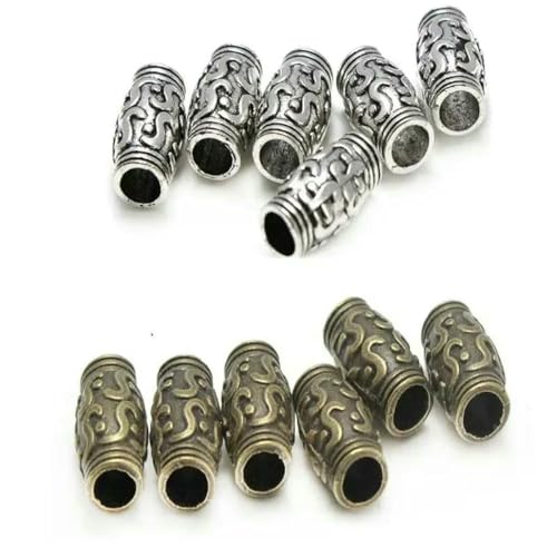 20 Stück/Los 3,0 mm Loch Metallrohr-Abstandshalterperlen für die Schmuckherstellung Große Lochperlen Bettelarmband für DIY handgefertigte Accessoires Finding-gemischt 20 Stück/Los 3,0 mm Loch Metallrohr-Abstandshalterperlen für die Schmuckherstellung Große Lochperlen Bettelarmband für DIY handgefertigte Accessoires Finding-gemischt von YFSHC