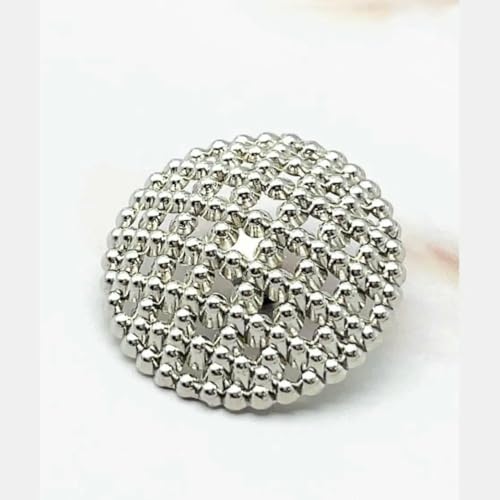 20 Stück hohle, melierte Metallknöpfe für Jacken, Tweed-Pullover, Schnalle, runde Accessoires, dekorative Knöpfe, NB-2-140-2-15 mm 20 Stück hohle, melierte Metallknöpfe für Jacken, Tweed-Pullover, Schnalle, runde Accessoires, dekorative Knöpfe, NB-2-140-2-15 mm von YFSHC