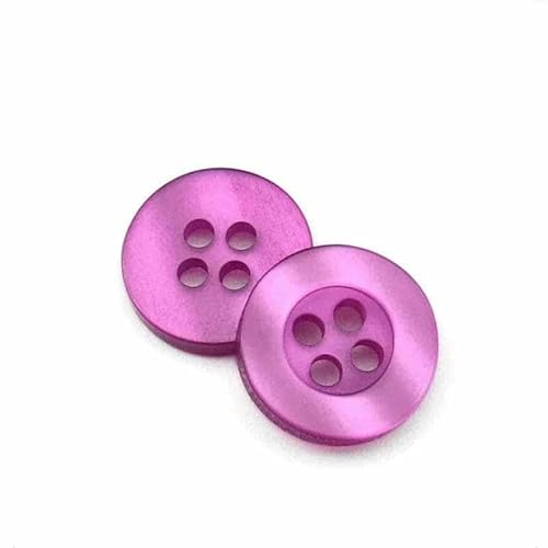 20 bis 150 Stück, 2,6 mm, perlmuttartiger Knopf aus echtem Wellpappenharz, vier Ösen, breitkrempiger Perlmuttknopf, farbiges Hemdfutter, Lila, 150 Stück 20 bis 150 Stück, 2,6 mm, perlmuttartiger Knopf aus echtem Wellpappenharz, vier Ösen, breitkrempiger Perlmuttknopf, farbiges Hemdfutter, Lila, 150 Stück von YFSHC