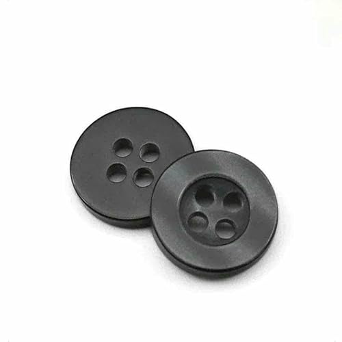 20 bis 150 Stück, 2,6 mm, perlmuttfarbener Knopf aus Kunstharz, echte Wellpappe, vier Ösen, breitkrempiger Perlmuttknopf, farbiges Hemdfutter, Schwarz, 20 Stück 20 bis 150 Stück, 2,6 mm, perlmuttfarbener Knopf aus Kunstharz, echte Wellpappe, vier Ösen, breitkrempiger Perlmuttknopf, farbiges Hemdfutter, Schwarz, 20 Stück von YFSHC