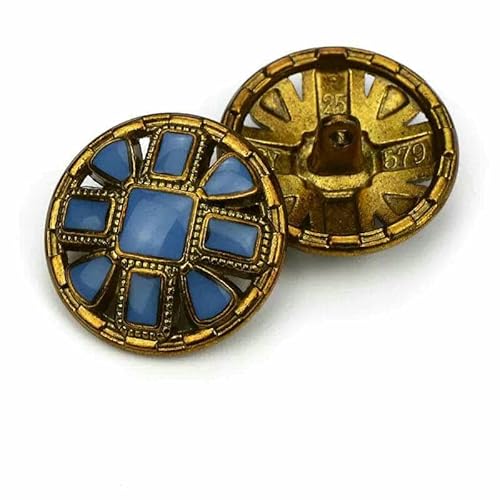 2019 Neue 5-teilige 18/20/25-mm-High-End-Metallknöpfe mit doppelter Einlage, Perlen-Nähknopf, Mantel-Wollknöpfe für Kleidung, Nr. 4–20 mm 2019 Neue 5-teilige 18/20/25-mm-High-End-Metallknöpfe mit doppelter Einlage, Perlen-Nähknopf, Mantel-Wollknöpfe für Kleidung, Nr. 4–20 mm von YFSHC