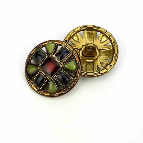2019 Neue 5-teilige 18/20/25-mm-High-End-Metallknöpfe mit doppelter Einlage, Perlen-Nähknopf, Mantel-Wollknöpfe für Kleidung, Nr. 6–25 mm 2019 Neue 5-teilige 18/20/25-mm-High-End-Metallknöpfe mit doppelter Einlage, Perlen-Nähknopf, Mantel-Wollknöpfe für Kleidung, Nr. 6–25 mm von YFSHC