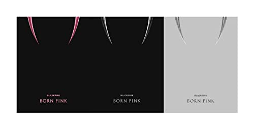 YG PLUS Blackpink Born Pink [Box Set Ver.] 2. Album + gefaltetes Poster (grau ver.), YGP0181, M von YG PLUS