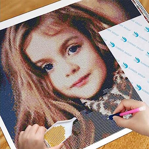 YGFADH Diamant Painting Bilder Eigenes Foto Personalisiert - DIY 5D Kreuzstich-Sets Benutzerdefinierte Design Diamant Full Bilder Home Decor Diamond Painting Kinder Erwachsene Anfanger 20x30cm von YGFADH