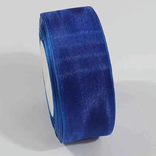 10 Meter transparentes Chiffonband, Organza-Spitzenbänder für Heimwerker, Weihnachten, Halloween, Hochzeitsdekoration, Verpackungsstoff-DA040-20 mm von YGTGJ