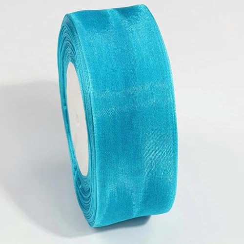 10 Meter transparentes Chiffonband, Organza-Spitzenbänder für Heimwerker, Weihnachten, Halloween, Hochzeitsdekoration, Verpackungsstoff-DA047-10 mm von YGTGJ