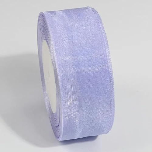 10 Meter transparentes Chiffonband, Organza-Spitzenbänder für Heimwerker, Weihnachten, Halloween, Hochzeitsdekoration, Verpackungsstoff-DA089-15 mm von YGTGJ