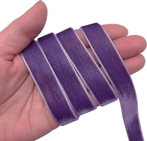 15/20/25/30/38 Samtband, Hochzeitsfeier-Dekoration, handgefertigtes Band zum Verpacken von Haarschleifen, DIY-Weihnachtsband-023-38 mm (3 Yards) von YGTGJ