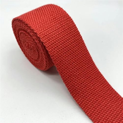 25 mm, 30 mm, 38 mm, 2 Yards, Baumwollgurtband, Canvas-Baumwollband zum Umreifen von Rucksäcken, Basteln, DIY-Gürteltaschenzubehör-08-30 mm, 2 Yards von YGTGJ