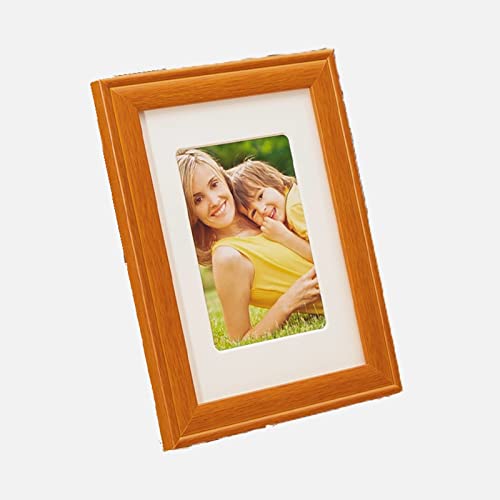 YHDMDQ Phoframe Nostalgischer Holz-Fotorahmen, Desktop-Display, kleine Ornamente, Bilderrahmen, Bürodekoration Bilderrahmen(4 * 6inch) von YHDMDQ