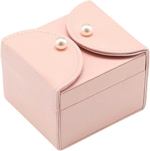 YHEIANJ Schmuck-Organizer-Box, Hochwertige Schmuckschatulle, Doppellagig, Aufbewahrungsbox Für Hochzeitsohrringe, Schmucketui Für Frauen Und Mädchen, Luxuriöse Schmuckaufbewahrungsbox von YHEIANJ