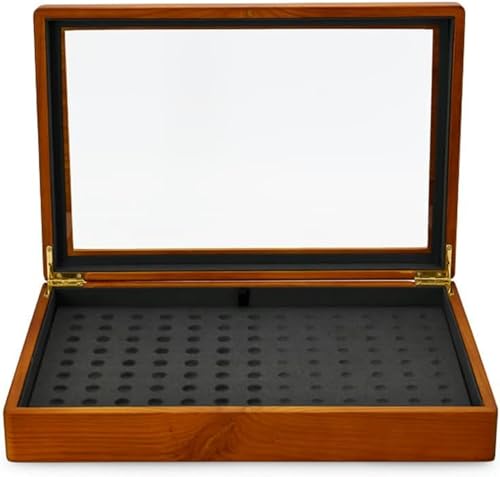 YHEIANJ Schmuckschatulle, Multifunktionale Schmuckschatulle, Aufbewahrungsbox Für Schmuck Aus Holz, Ring-Display-Tablett, Aufbewahrungsbox Für Armbänder, Schmuckschatullen Und -Organizer,D2 von YHEIANJ