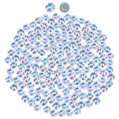 YHMQ DU 1440 Stück Glitzersteine - Hotfix Strasssteine Himmel SS6 Mini 2mm Zum Basteln (SS6, Sternenklarer Himmel) von YHMQ DU