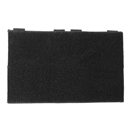 YHZNAGEM Molle Hook Pad, Molle Board Taktische Patches, Molle Patch Holder, Molle Patch Klett,Patches Display Board 25 * 15cm (Schwarz) von YHZNAGEM