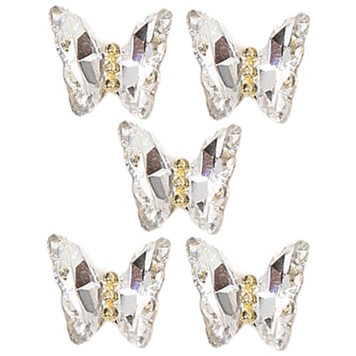 1 Beutel Schmetterling 3D Nägel Kunst Handwerk Dekoration Qualität Zubehör für Profis und Gebrauch von YIBOZI