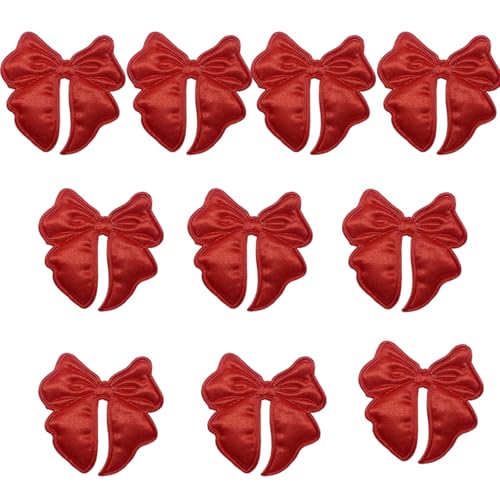 10 PCs Doppelseite Bowknot Patches Bögen Bestickte Patches Bögen Flecken Applikationen Für Beutel Kleidung Haarschleiftungsdekoration 10 PCs Doppelseite Bowknot Patches Bögen Bestickte Patches Bögen Flecken Applikationen Für Beutel Kleidung Haarschleiftungsdekoration von YIGZYCN