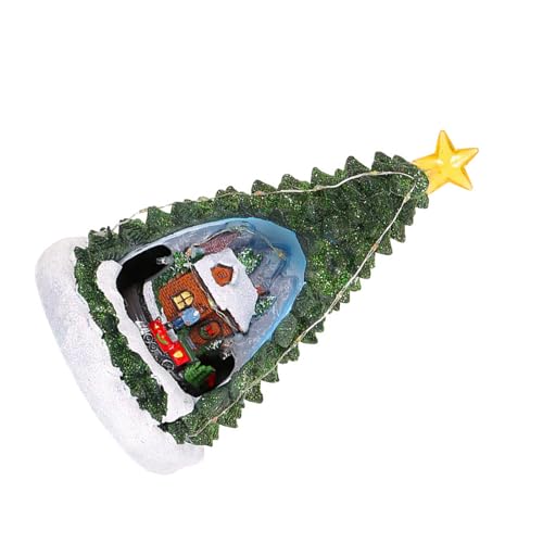 Weihnachtsbaum Brick Spieluhr 360 Grad drehbare Spieluhr Bausteine Kit DIY Building MusicIcal Box MusicIcal Box von YIGZYCN