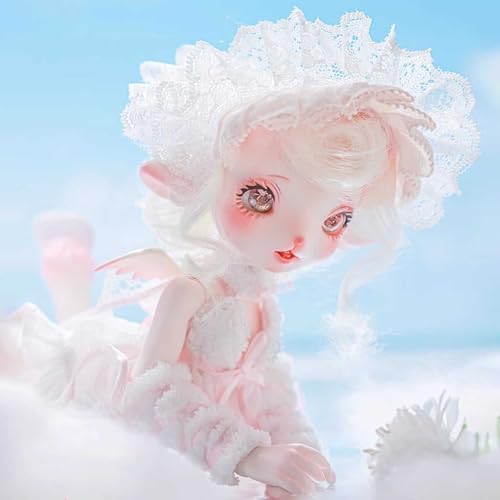 1/6 BJD Doll SD Puppe Ball Gelenkpuppe DIY Spielzeuge mit Voller Satz Kleidung Schuhe Perücke Haar Make-Up Surprise Gift Anime Artgeschenk von YIMBFCA