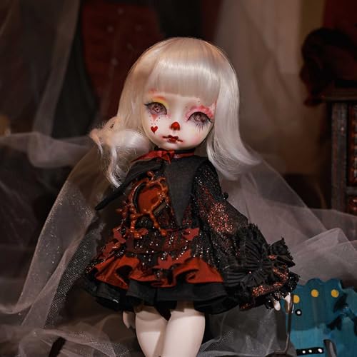 YIMBFCA BJD Doll 1/6 BJD Puppe Ball Jointed Doll Anime Puppe SD Puppe mit Kleidung Perücke Schuhe Augen Make-Up DIY Handgemachtes Puppenspielzeug Mädchen Junge Weihnachten Geschenk von YIMBFCA