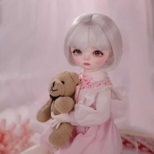 YIMBFCA BJD Doll 1/6 Kugelgelenk Puppe SD Doll Emulation Mädchen Prinzessin Puppe mit Kleidung Schuhe Perücke Haar Make-Up Geburtstag Weihnachten Spielzeug Sammeln von YIMBFCA