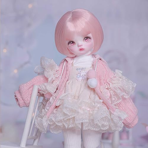 YIMBFCA BJD Doll 1/6 Kugelgelenk Puppe SD Doll Emulation Mädchen Prinzessin Puppe mit Kleidung Schuhe Perücke Haar Make-Up Geburtstag Weihnachten Spielzeug Sammeln von YIMBFCA