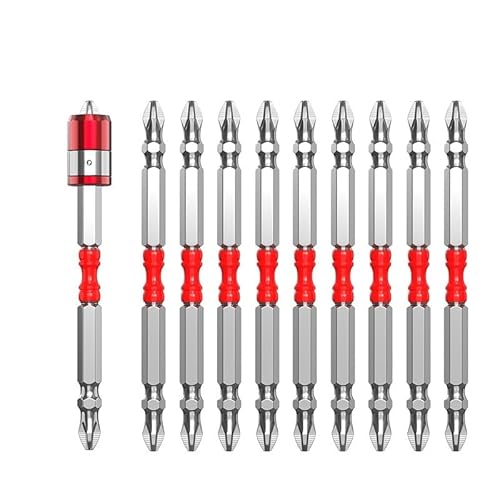 1/5 stücke/10 stücke PH2 Magnetische Schraubendreher-bits Nicht-slip Hex Schaft Schlagbohrer Bit Kreuz Bits set Werkzeuge 65mm 100mm Mehrere Größen(10TZ308250302) von YINGDLEB