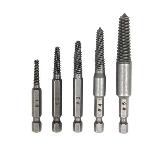 10pc Sechskantschaft Gebrochener Kopf Schraube Extractor Schraube Gebrochener Kopf Schraubendreher Bit Halter for Herausnehmen Elektrische Bohrer Werkzeug Set von YINGDLEB