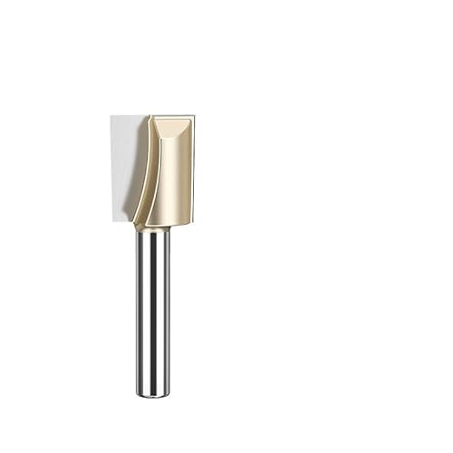 1PCS 6,35mm/12,7mm Schaft Fräser Holz Router Bit Cnc Holzbearbeitung Werkzeuge Oberfläche Hobeln Boden Reinigung gesicht Ende Fräser(3141) von YINGDLEB