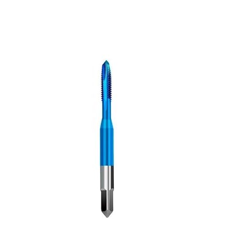 1PCS HSS Gewinde Gewindebohrer Bohrer Nano Blau Beschichtet Maschine Stecker Tippen Gerade Flöte Gewinde Schraube Tap Hand Werkzeuge(M14x1.5) von YINGDLEB