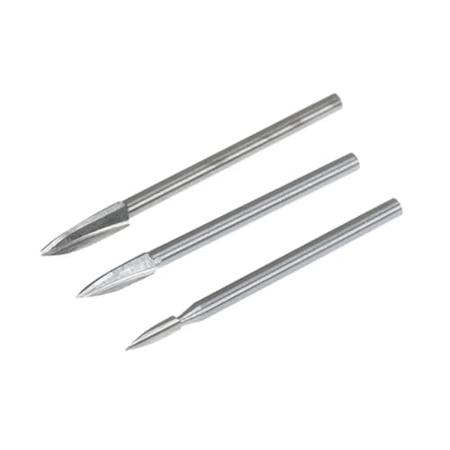 3PCS Bohrer Holz Carving Werkzeug Hartmetall Bohrer Bit Set Gravur for Holzbearbeitung Schleifen Werkzeug High Speed ​​Stahl von YINGDLEB