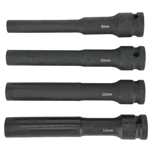 4 stücke 1/2 Stick Buchse Auswirkungen Schraubenschlüssel Hex Buchse Kopf Adapter Spanner Konverter 7-24mm for Power Tool schlitz Elektrische Schraubendreher von YINGDLEB