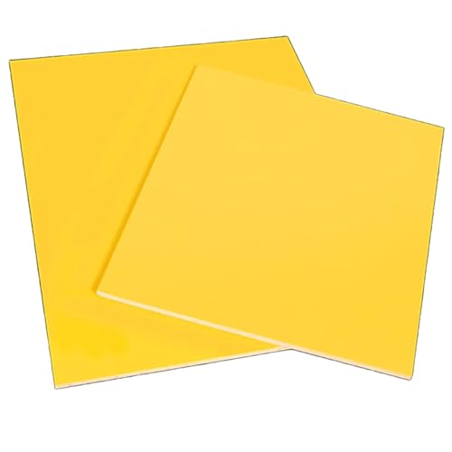 1–15 Stück Epoxidharz-Dämmplatte, 3240 Glasfaserplatte, Hochtemperaturbeständige Platte, Dicke 0,5–4 Mm(100x100x0.5mm(15pcs)) von YINLUCK