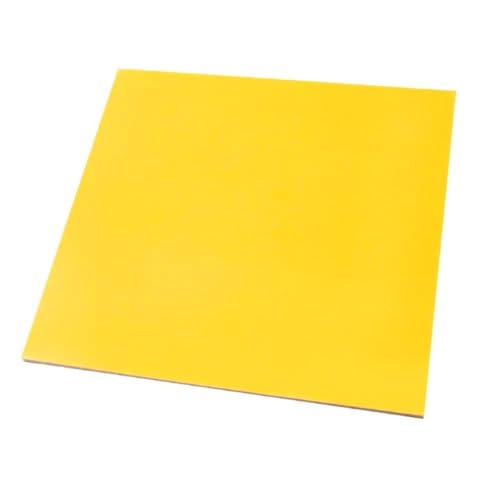 2 Stück 3240 Epoxidharz-Epoxid-Isolierplatte, Gelbe Hochtemperaturbeständige Glasfaser, 250 X 500 Mm Dicke, 0,1–20 Mm Panel-Fiberglasplatte(0.1mm) von YINLUCK